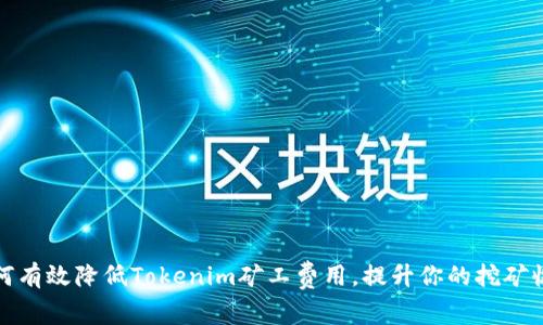 如何有效降低Tokenim矿工费用，提升你的挖矿收益