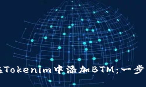 如何在Tokenim中添加BTM：一步步指南